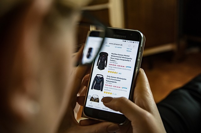 online nákup přes mobil